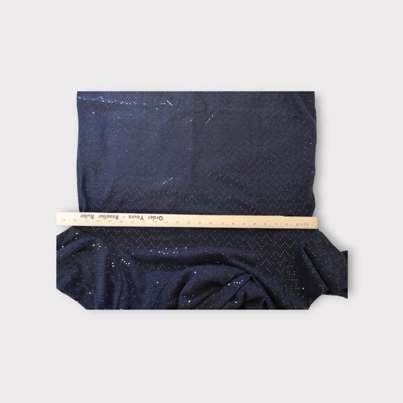 NWT Lane Bryant Sweater Plus Size 14/16 Cowl Neck Blue Sequins Stretch Pullover - Picture 12 of 16